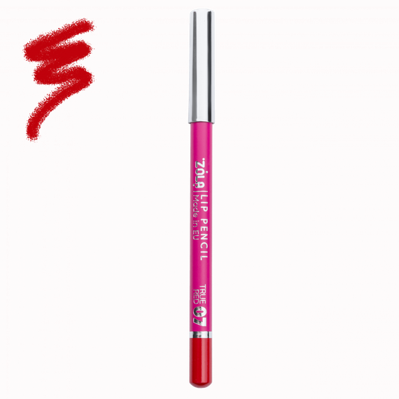 Карандаш для губ ZOLA Lip Pencil - 07 True Red