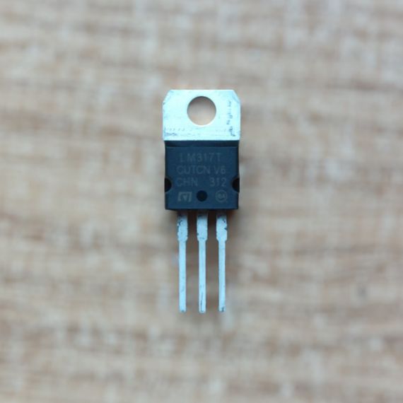 LM317T стабилизатор регулируемый 1.2В…37В 1.5А