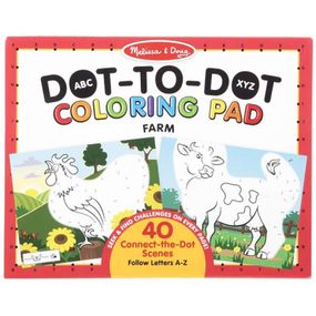 Набор для творчества Melissa&amp;Doug раскрасок по номерам Ферма (MD30260)