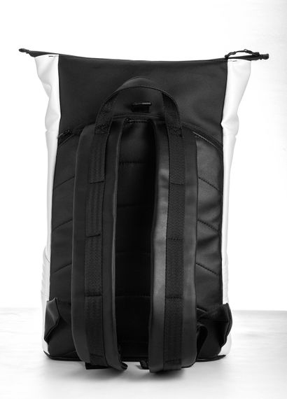 Рюкзак ролл Sambag унисекс RollTop KQN белый 41 x 27 x 18 см (24320008) | Зображення 7