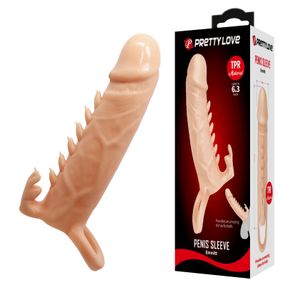 Насадка на член - Pretty Love Emmitt Penis Sleeve Flesh