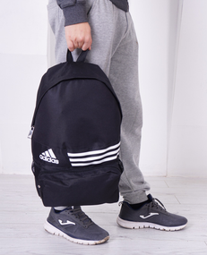 Рюкзак адидас страйпс чорний