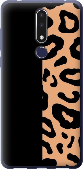 Чехол на Nokia 3.1 Plus Пятна леопарда "4269u-1607-17620"