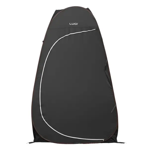 Палатка душ-туалет для кемпинга автомат 120×120×190 (см) тент для душа и туалета туристический LU-015DB Черный