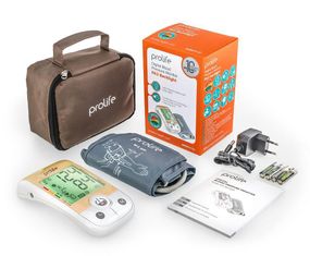 Тонометр PROLIFE PA3 Backlight AFIB автоматический на плечо с адаптером гарантия 10 лет