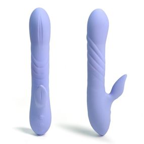 Вибратор кролик с ротацией и фрикциями Sweet Em лавандовый sexstyle