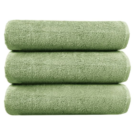 Набір рушників SoundSleep 113580  70х140 см, 50х90 см  бавовна оливковий