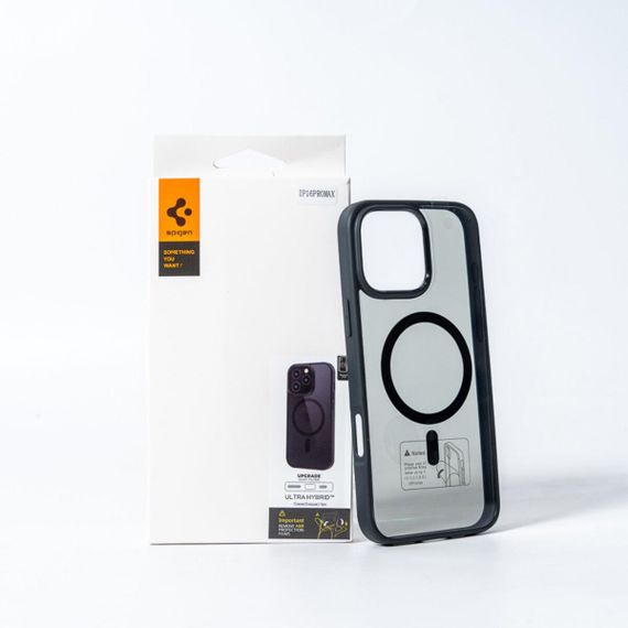 Чохол для смартфона Spigen AAA Magnetic Color for Apple iPhone 15 Pro All Black | Зображення 3