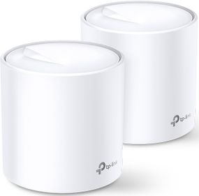 Маршрутизатор TP-Link  DECO X20 2PK AX1800 1xGE LAN 1xGE WAN MU-MIMO OFDMA MESH (DECO-X20-2-PACK)