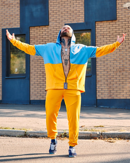 Костюм патріот Жовто-синій S XL | Зображення 7