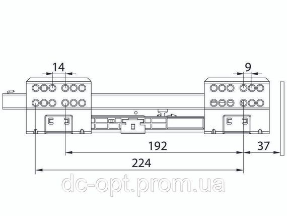 Тандембокс SLIM 16мм L-300мм Н-118мм Білий ДС ПреміумЛайн | Зображення 2