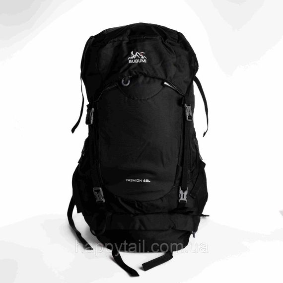 Туристичний рюкзак Slow Journey 68 л, чорний, з кріпленням MOLLE Чорний SJ-0036-2B