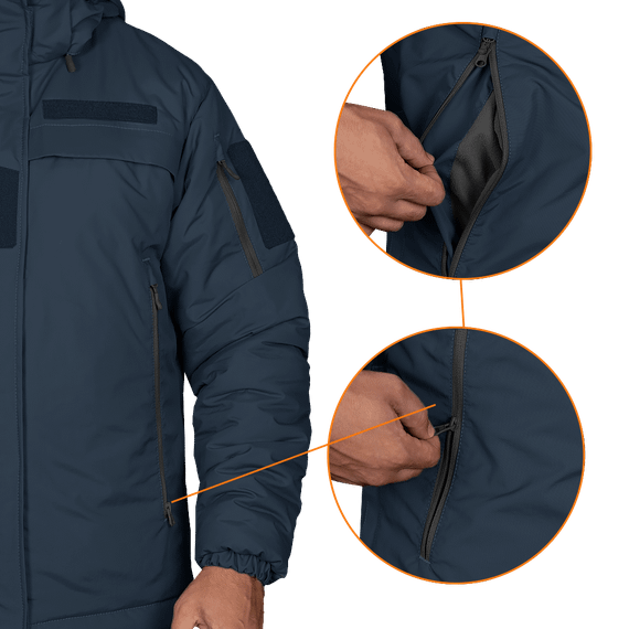 Зимова куртка Patrol System 3.0 Nylon Taslan Синя (7281), M | Зображення 9