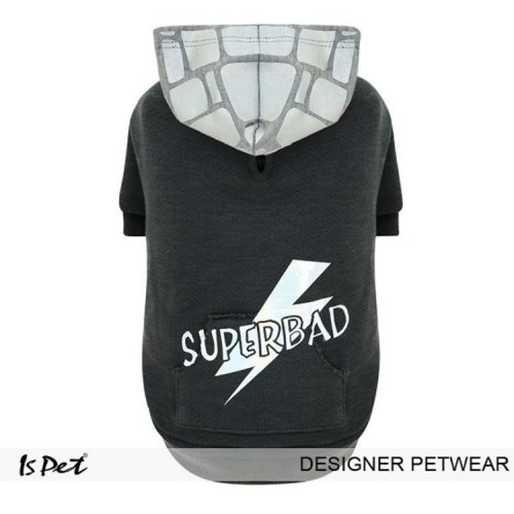 Толстовка для собак Is Pet "Superbad" серый