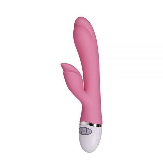 Вібромасажер із рельєфним наконечником Rabbit Vibrator USB Rechargeable пудра Sex Aura | Зображення 1