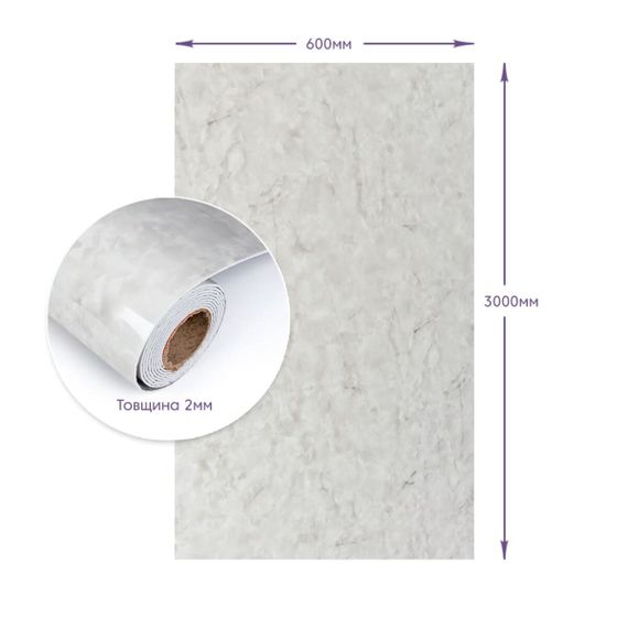 Самоклеюча стінова PET плитка у рулоні 600*3000*2mm (D) SW-00002429 | Зображення 2