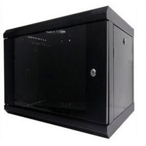 Шкаф настенный Hypernet 9U 19" 600x350 (WMNC-35-9U-FLAT-BLACK)