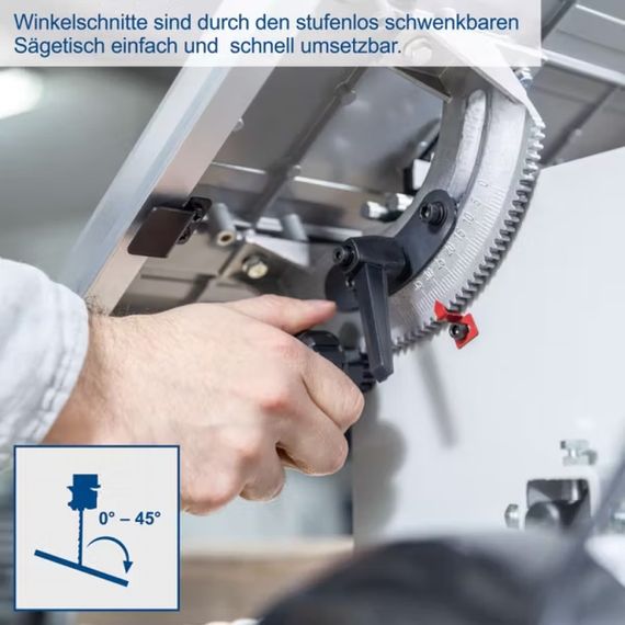 Пила стрічкова стаціонарна Scheppach HBS261 (500 Вт, 660/960 м/хв, 1790 х 13 мм) | Зображення 2