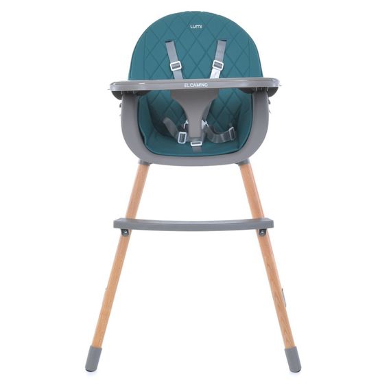 Стульчик для кормления LUMI ME 1111 Teal экокожа | Зображення 1