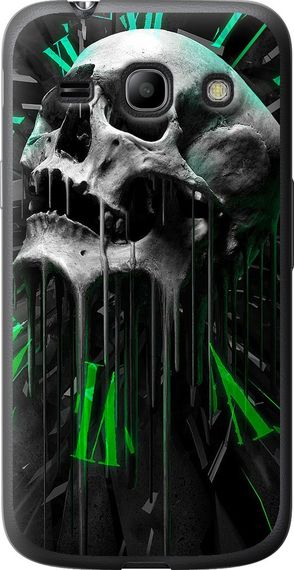 Чехол на Samsung Galaxy Star Advance G350E Череп-часы "4100u-210-17620"