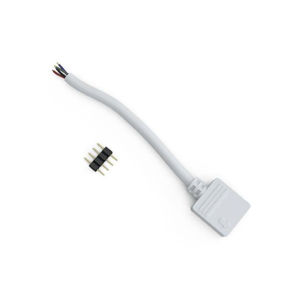 Конектор SMD5050 RGB (провід 4 pin без затиску)