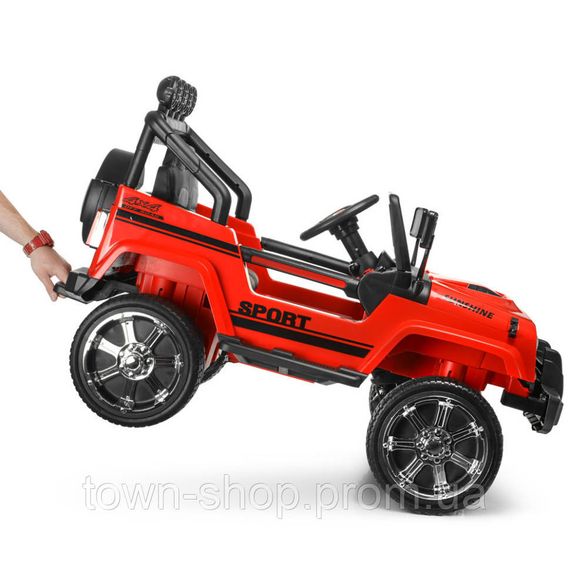 Детский электромобиль джип Bambi Racer M 3237EBLR-3 до 30 кг | Зображення 3