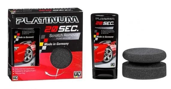 Паста для удаления царапин Platinum 20sec - полировочная паста для авто | Зображення 2