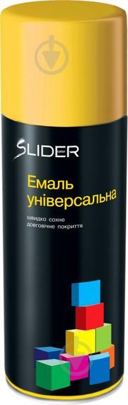 Емаль аерозольна Lider RAL 1023 400 мл жовта