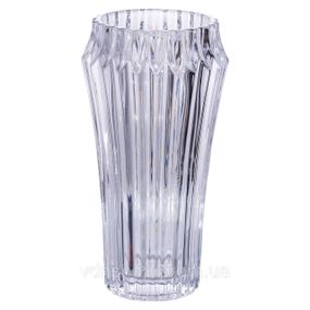 Ваза для квітів зі скла 28.5 (см) декоративна прозора ваза з товстого скла 1.8 (л) HP-19-141-1
