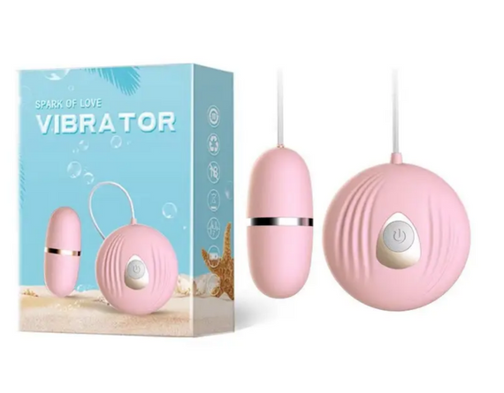 Вібро-яйце з дротовим керуванням і 7 режимами вібрації Lilo Pink Sex Aura | Зображення 9