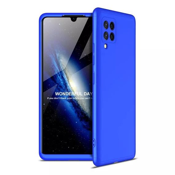 Чохол GKK 360 градусів для Samsung Galaxy M32 колір Синій