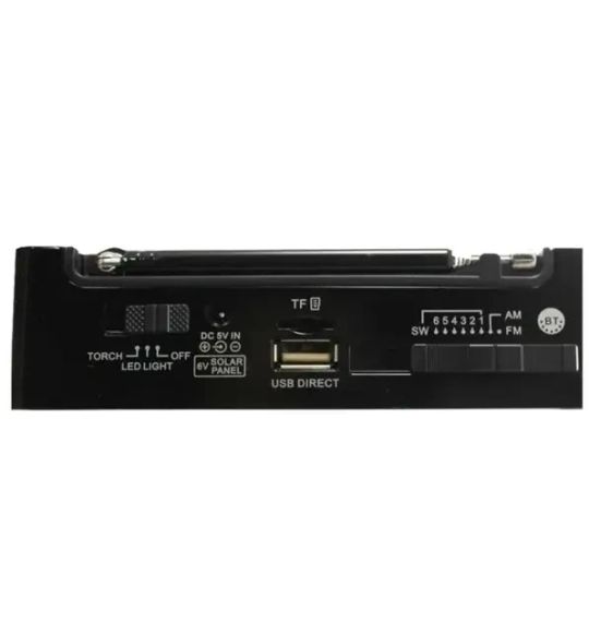 Радиоприемник аккумуляторный Golon RX 8866 с фонариком + BT / FM приемник Golon на батарейках USB MP3 | Зображення 2