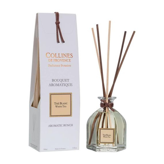Аромадиффузор White Tea (Белый чай) Collines de Provence, 100 мл