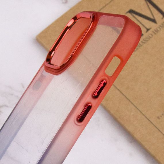 Чохол TPU+PC Fresh sip series для Apple iPhone 12 Pro Max (6.7") Чорний / Червоний | Зображення 3