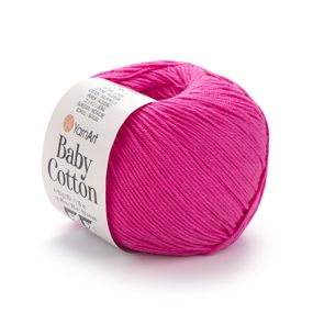Пряжа YarnArt Baby Cotton No 422 (Ярнарт Бебі Коттон) 50 г / 165 м напівбавовна для дитячих речей та іграшок амігурумі