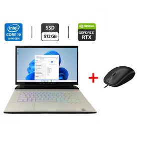 Ігровий ноутбук Dell Alienware 15 R3 / 15.6" (3840x2160) OLED / Intel Core i9-10980HK (8 (16) ядер по 2.4 - 5.3 GHz) / 32 GB DDR4 / 512 GB SSD / nVidia GeForce RTX 2080 Super Max-Q, 8 GB GDDR6, 256-bit / WebCam б/в + Подарунок Дротова миша / USB