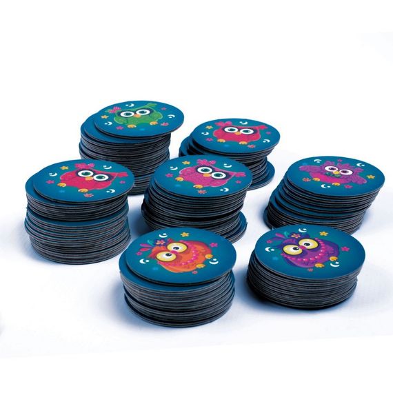 Дитяча настільна гра "Грайливі сови, бачу слово!" VT8033-08, 99 фішок | Зображення 1