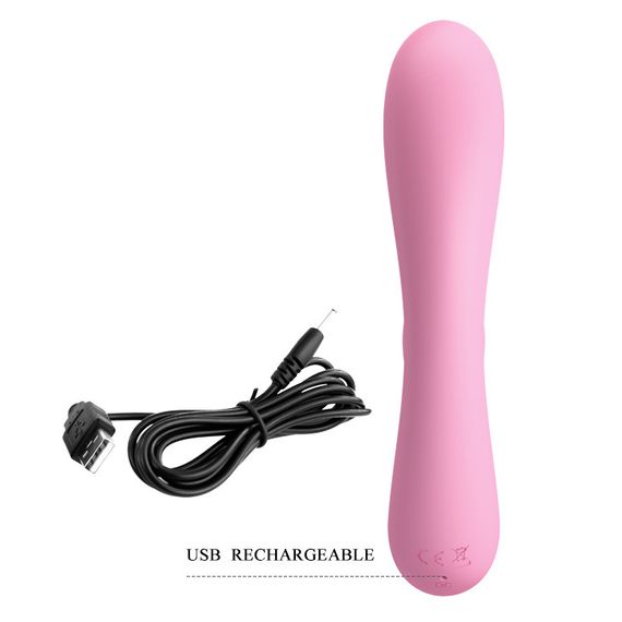 Вібратор - Pretty Love Hugo Vibrator Pink Sex Aura | Зображення 1