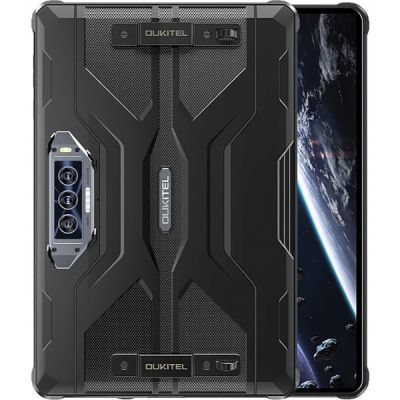 Планшет OUKITEL RT8 6/256GB Dual Sim Black with hand (6931940756402) | Зображення 1