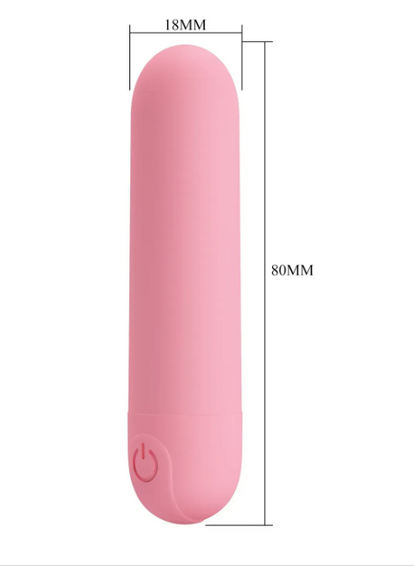 Перезаряджувана вібропуля Pretty Love — Stefan Light pink, BI-300085-3 Sex Aura | Зображення 4