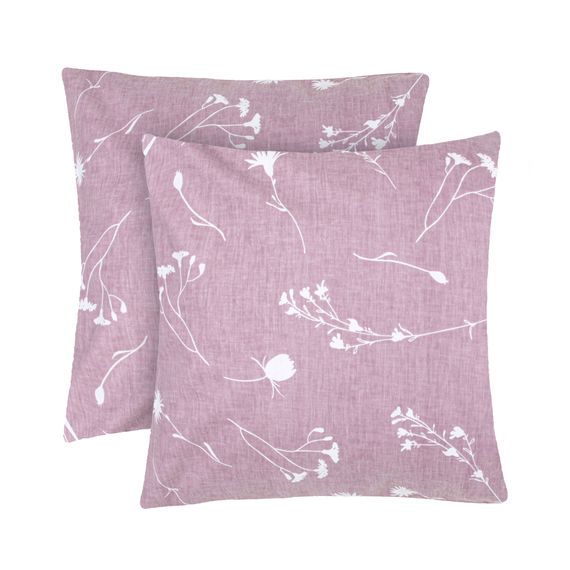 Набір наволочок Home Line 64734 Україна 70x70  Бавовна Сірий, Фіолетовий