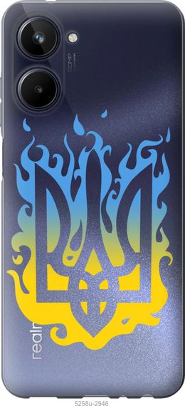 Чехол на Realme 10 Герб v1 "5258u-2946-17620"