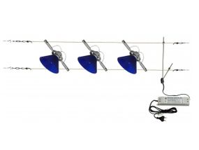 Светильник струнный поворотный (система) HTL-79/3 Blue