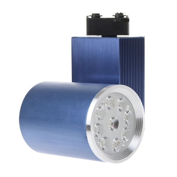 Светильник трековый поворотный LED 205/9x3W NW BLUE | Зображення 3