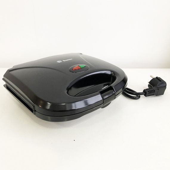 Электрическая сэндвичница DOMOTEC MS-7709, Гриль вафельница бутербродница, NF-261 Сендвичница 4в1 | Зображення 6