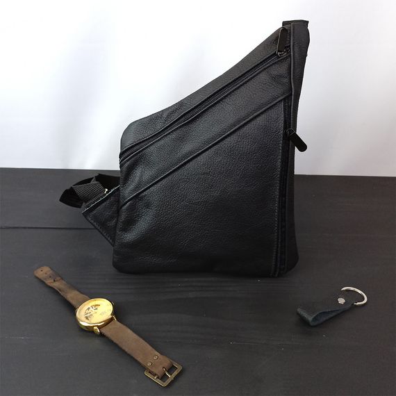 Сумка кобура наплічна, Чоловіча тактична сумка барсетка через плече, Сумка чоловіча планшет UI-553 через плече | Зображення 7