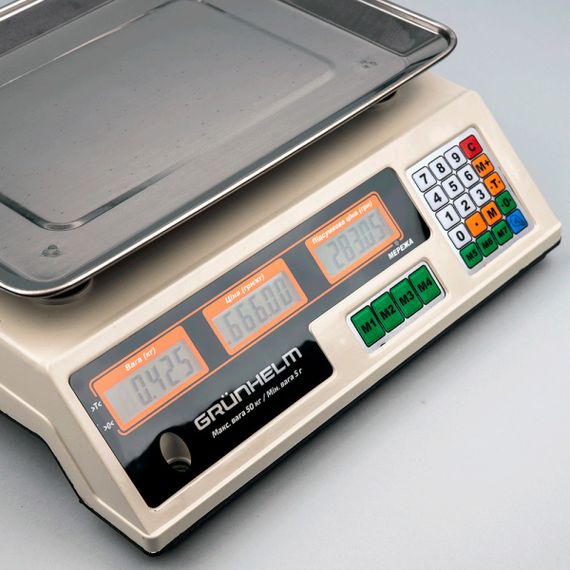Ваги торговельні GSC-052 Grunhelm | Зображення 2