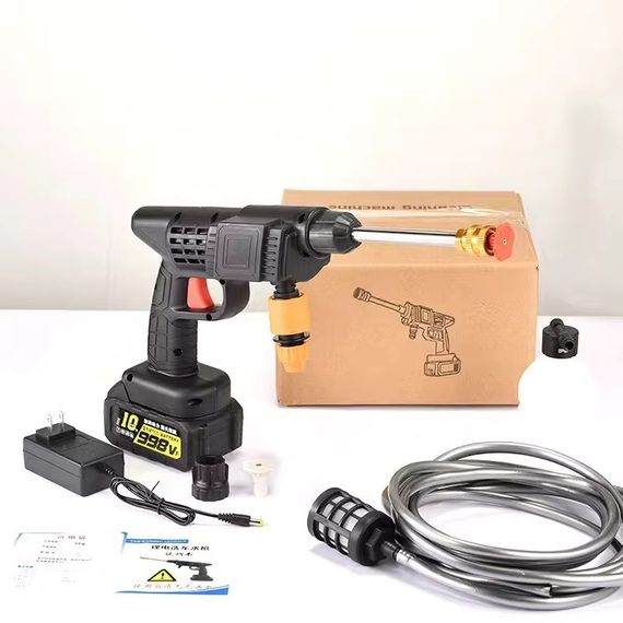 Водяной пистолет высокого давления Water Washing gun 2х48V | Зображення 2
