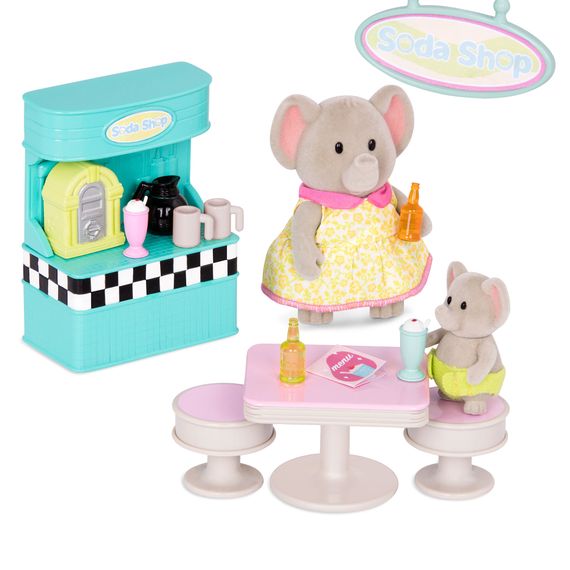 Набор аксессуаров Li'l Woodzeez Аксессуары для кафе WZ6592Z (WZ6592Z) | Зображення 2