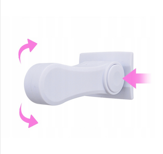 Захист для ручки дверного замка, біла, комплект 5 шт. | Зображення 4